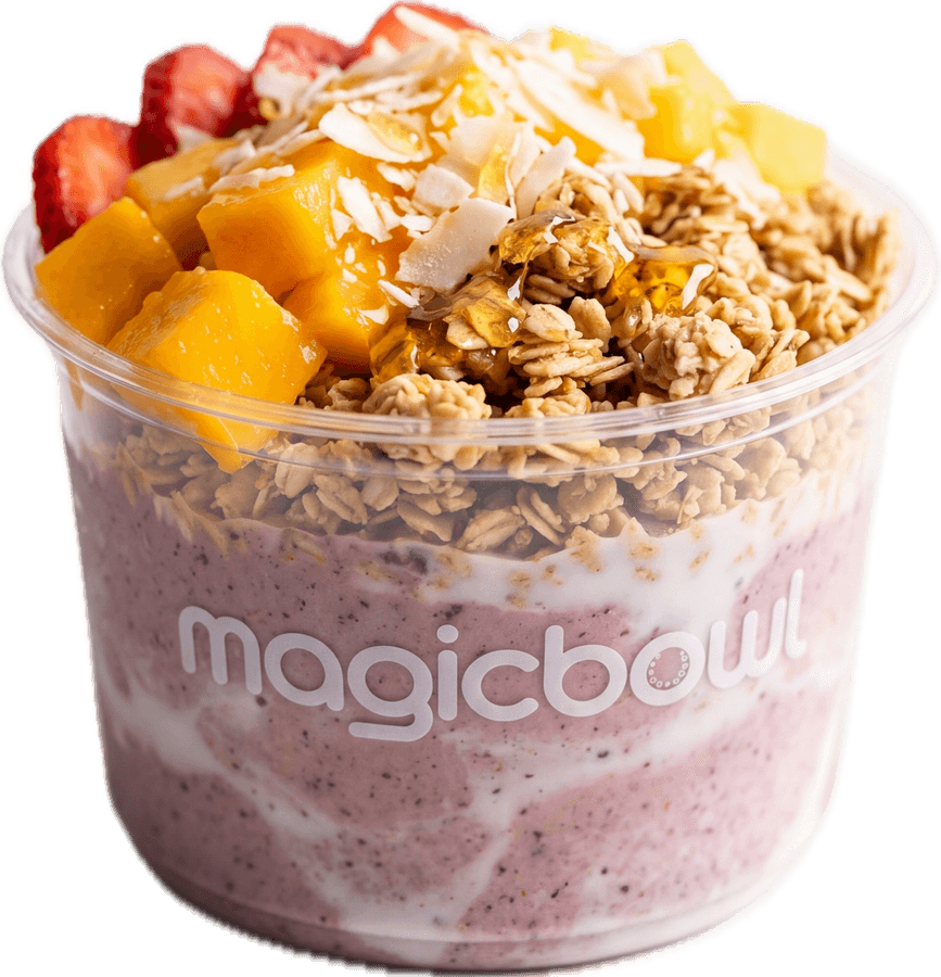 Yogurt-oat bowl